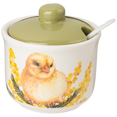 Сахарница с ложкой agness &...