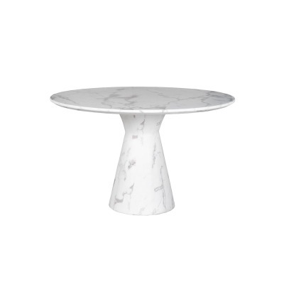 Стол обеденный белый  d120*75см (TT-00010653)