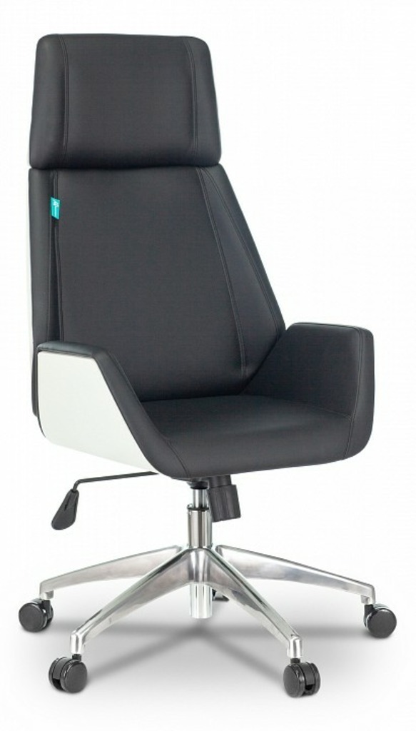 Фото Кресло для руководителя _Optimum/WH/BLACK BUR_1204096 - интернет-магазин МегаТерем в Москве