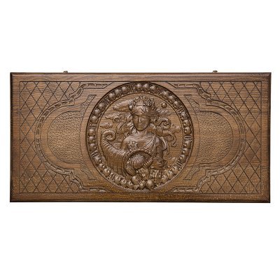 Нарды резные "Зодиак Дева", Ustyan (28738)