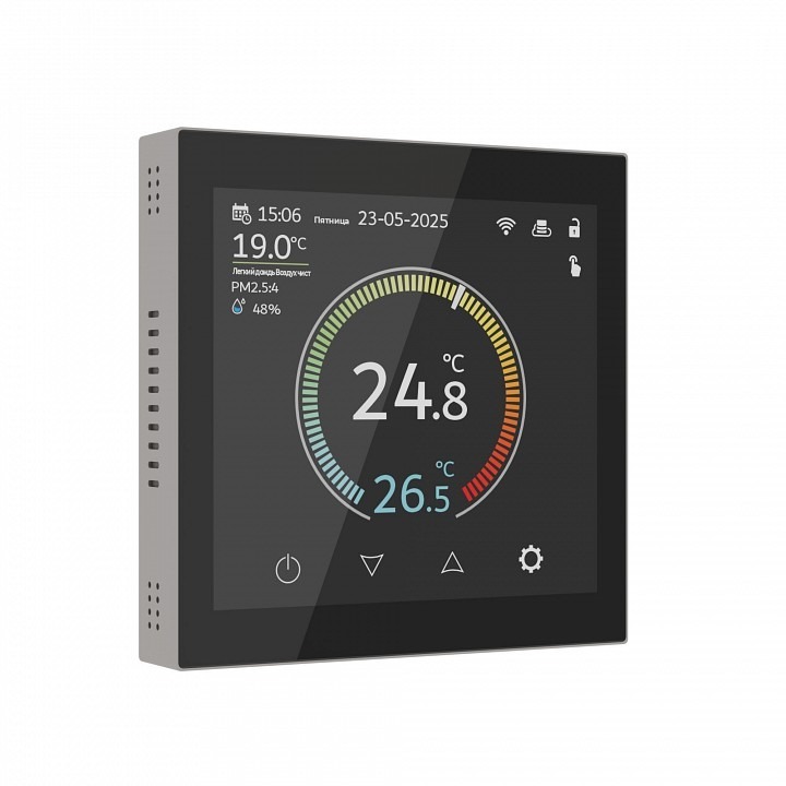 Фото Терморегулятор для теплого пола с функцией Wi-Fi Werkel  W1851104 WRK_a071605 - интернет-магазин МегаТерем в Москве