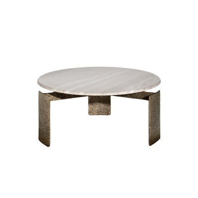 Стол журнальный мраморный d...