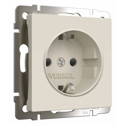 Розетка с заземлением и со ...