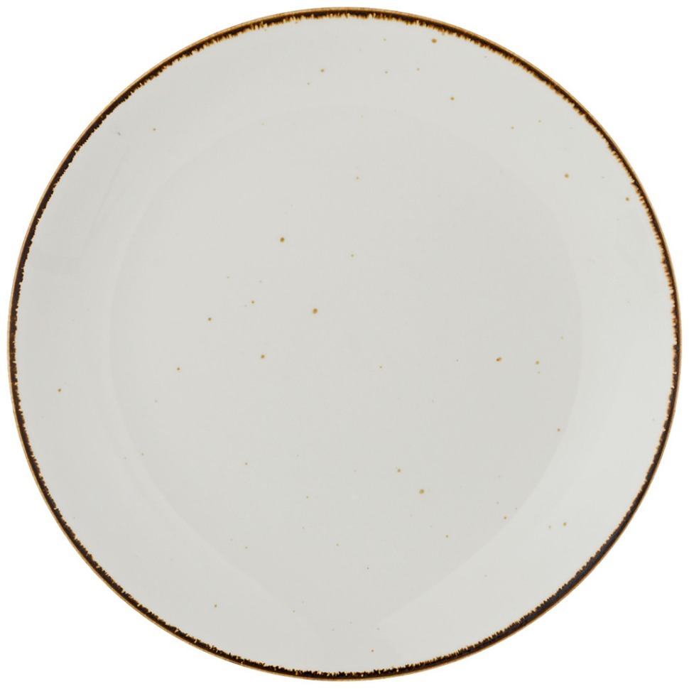 Фото Тарелка обеденная bronco nature 26,5см (263-1027)  - интернет-магазин МегаТерем в Москве