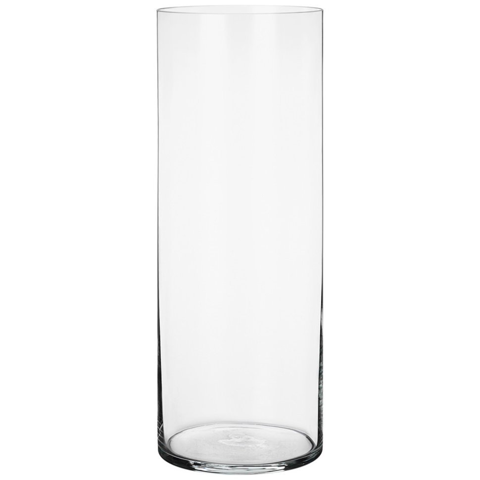 Фото Ваза cylinder диаметр 14 см высота 40 см Muza (380-506) - интернет-магазин МегаТерем в Москве