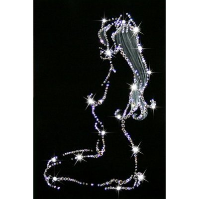 Картина Искушение с кристаллами Swarovski (1166)