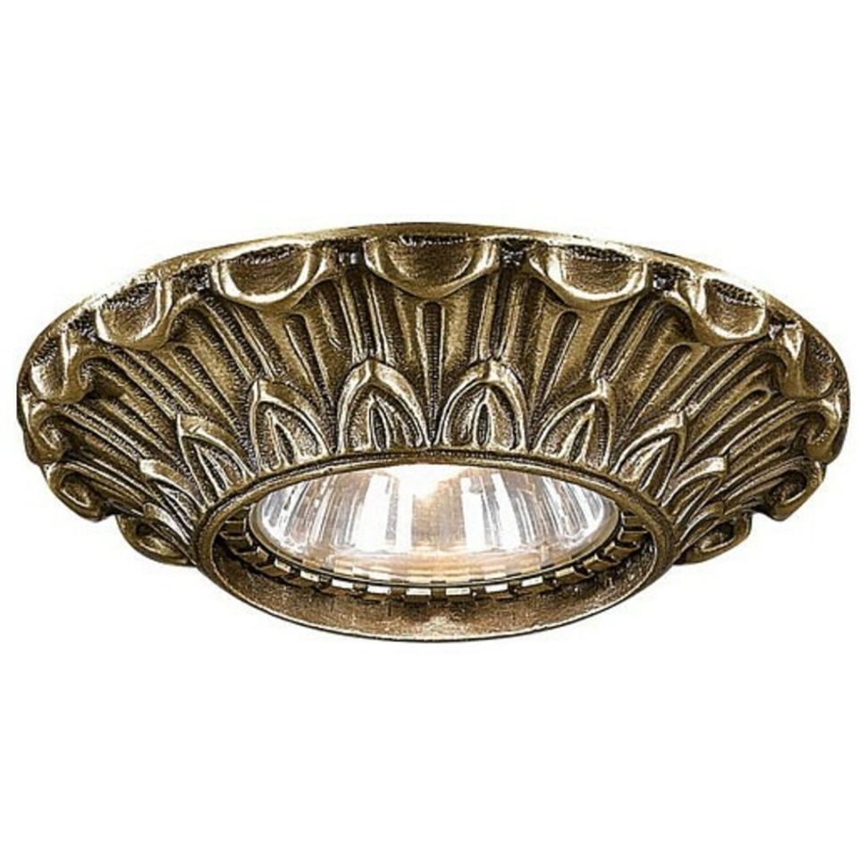 Фото Встраиваемый светильник Reccagni Angelo 1077 SPOT 1077 BRONZO RA_SPOT_1077_BRONZO - интернет-магазин МегаТерем в Москве