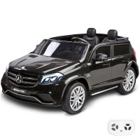 Электромобиль Mercedes Benz GLS63 (черный лак, 4WD, 12V) - HL228