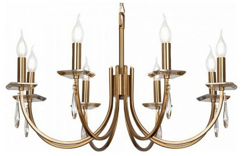 Фото Подвесная люстра Freya Forte FR1006PL-08G MY_FR1006PL-08G - интернет-магазин МегаТерем в Москве