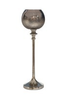 Подсвечник декоративный "Черный Бриллиант (Black diamond)" d15*44.5см (TT-00011291)