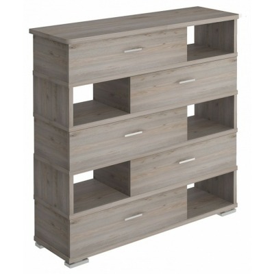 Тумба комбинированная Домино СБ-40/5-ПВК MER_SB-40-5-PVK-zakruglenaya-N