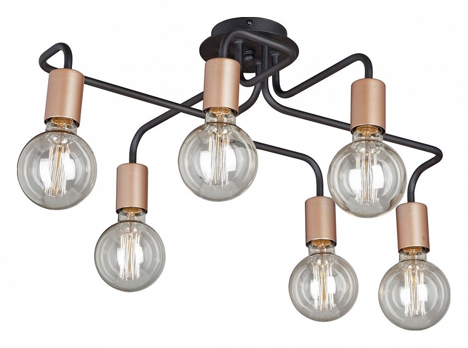 Фото Потолочная люстра Vitaluce V4560 V4560-1/6PL VI_V4560-1_6PL - интернет-магазин МегаТерем в Москве