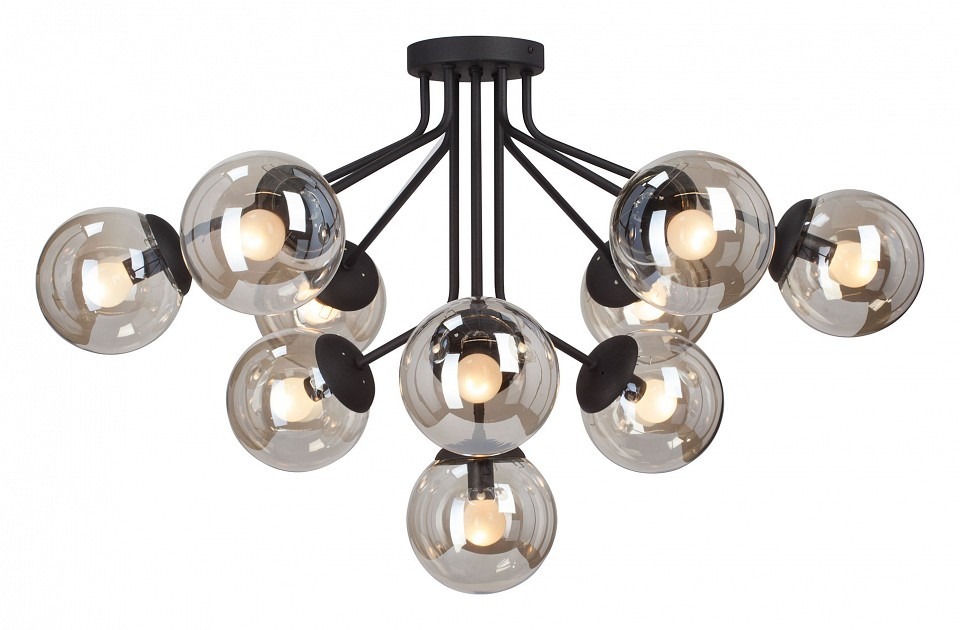 Фото Потолочная люстра Vitaluce V4287 V4287-1/10PL VI_V4287-1_10PL - интернет-магазин МегаТерем в Москве