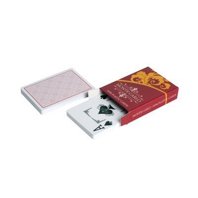 Карты для покера "Monte Carlo" 100% пластик (31268)