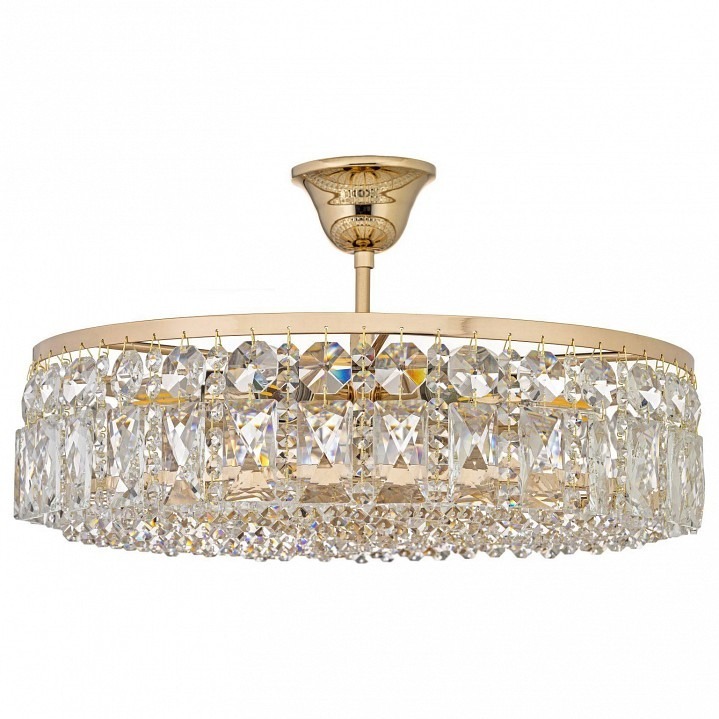 Фото Люстра на штанге Arti Lampadari Sara Gold Sara E 1.3.40.105 G AL_Sara_E_1.3.40.105_G - интернет-магазин МегаТерем в Москве