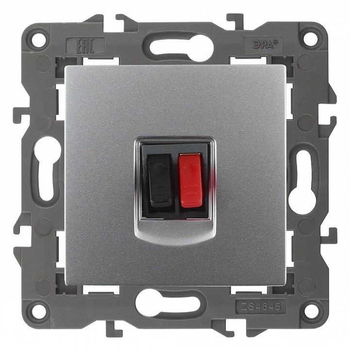 Фото Розетка акустическая без рамки Эра Эра Elegance 14-3111-03 ER_B0034322 - интернет-магазин МегаТерем в Москве