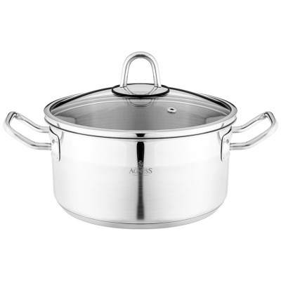 Кастрюля agness 20x10 см  2...