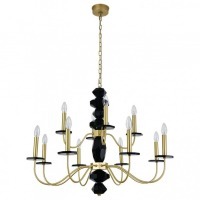Подвесная люстра Newport VANESSA 3878+4/С brass NWP_M0070883