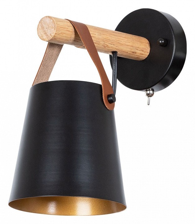 Фото Бра Arte Lamp Thomas A7032AP-1BK AR_A7032AP-1BK - интернет-магазин МегаТерем в Москве