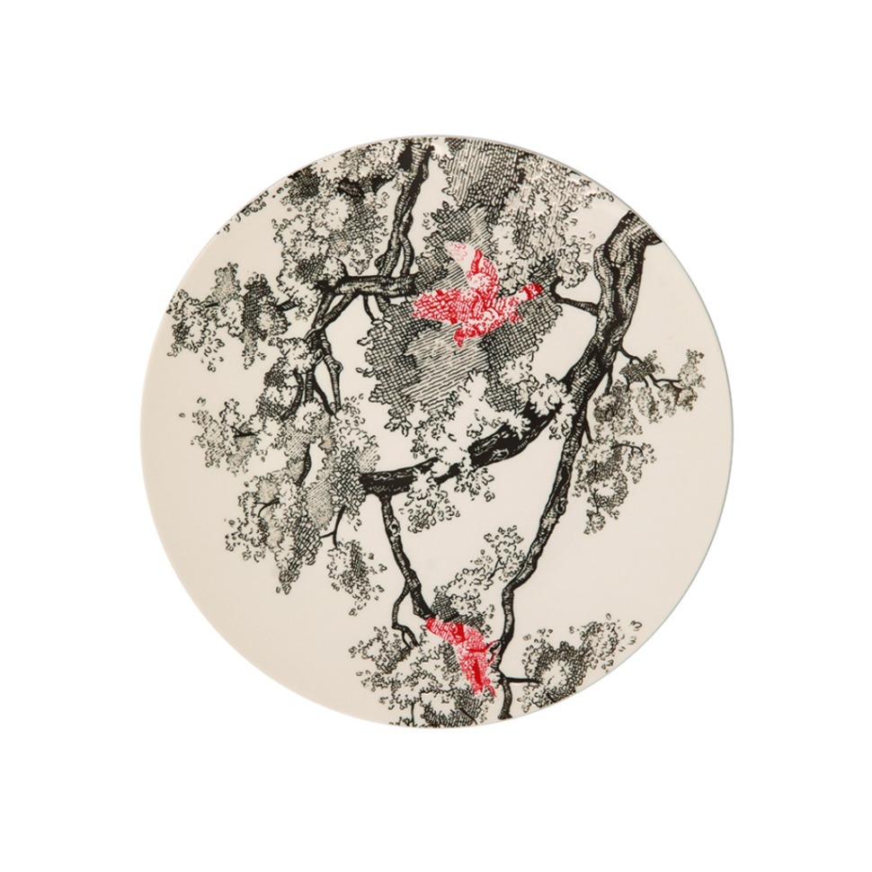 Фото Тарелка LKER034AV003260, 26 см, фарфор, beige, LE COQ - интернет-магазин МегаТерем в Москве