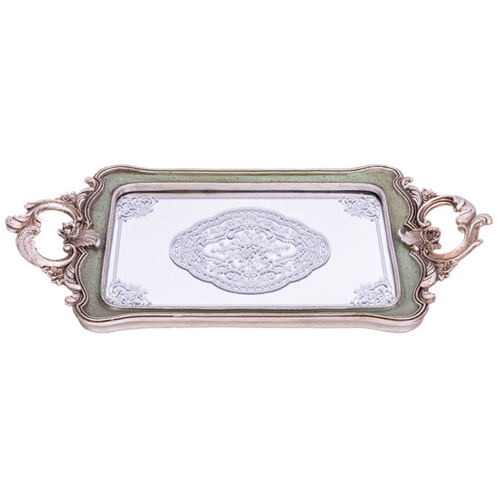 Фото Поднос декоративный 51.2*25.4*4.8cm Lefard (504-438) - интернет-магазин МегаТерем в Москве