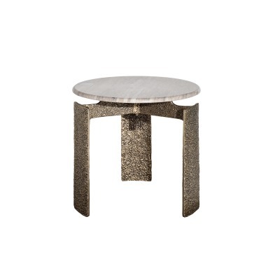 Стол журнальный мраморный d...