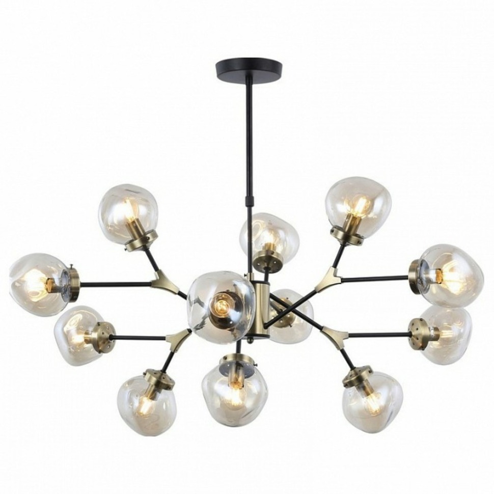 Фото Подвесная люстра Omnilux Crotone OML-95107-12 OM_OML-95107-12 - интернет-магазин МегаТерем в Москве