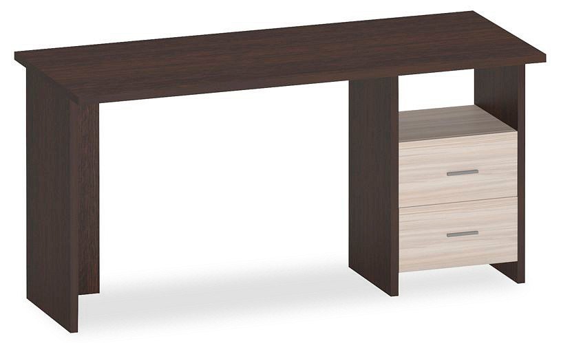 Фото Стол письменный Домино Lite СКЛ-Прям150 MER_SKL-Pryam150_VK - интернет-магазин МегаТерем в Москве