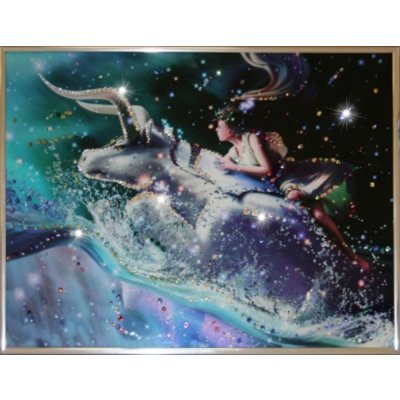 Картина Телец Кагая с крист...