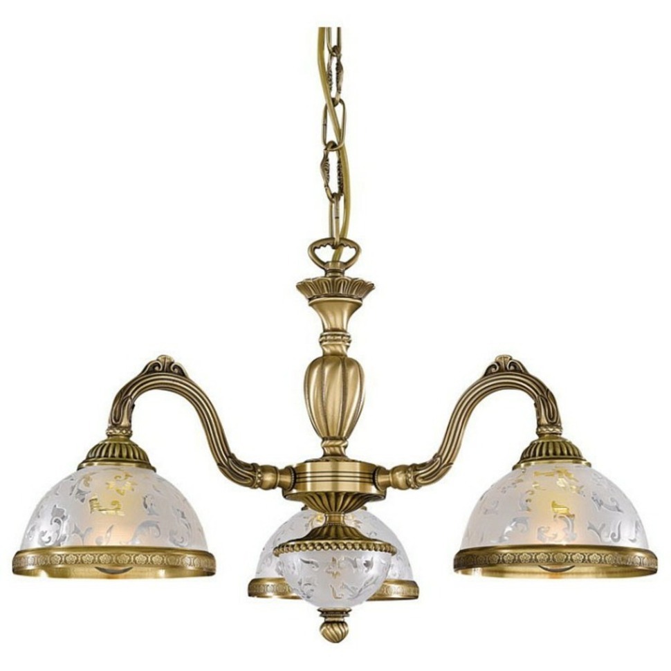 Фото Подвесная люстра Reccagni Angelo 6202 L 6202/3 RA_L_6202_3 - интернет-магазин МегаТерем в Москве