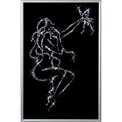 Картина Очарование с кристаллами Swarovski (1237)