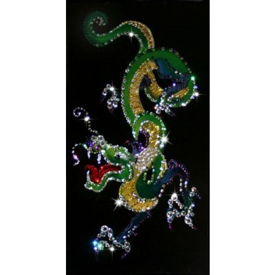 Картина Дракон с кристаллам...