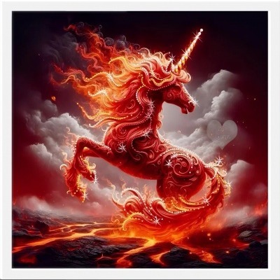 Картина Легенда алого ветра...