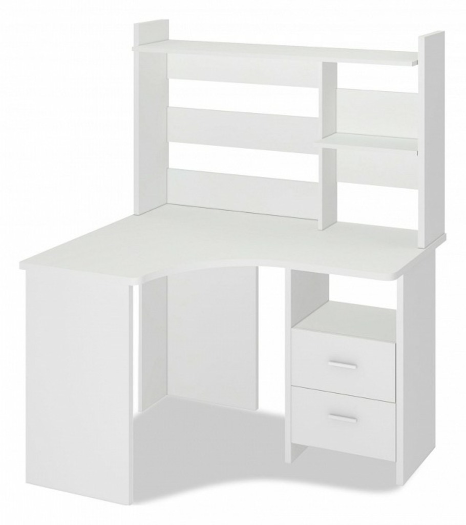 Фото Стол компьютерный Домино Лайт СКЛ-Угл120+НКЛ-120 MER_SKL-Ugl120_NKL-120_BE_LEV - интернет-магазин МегаТерем в Москве