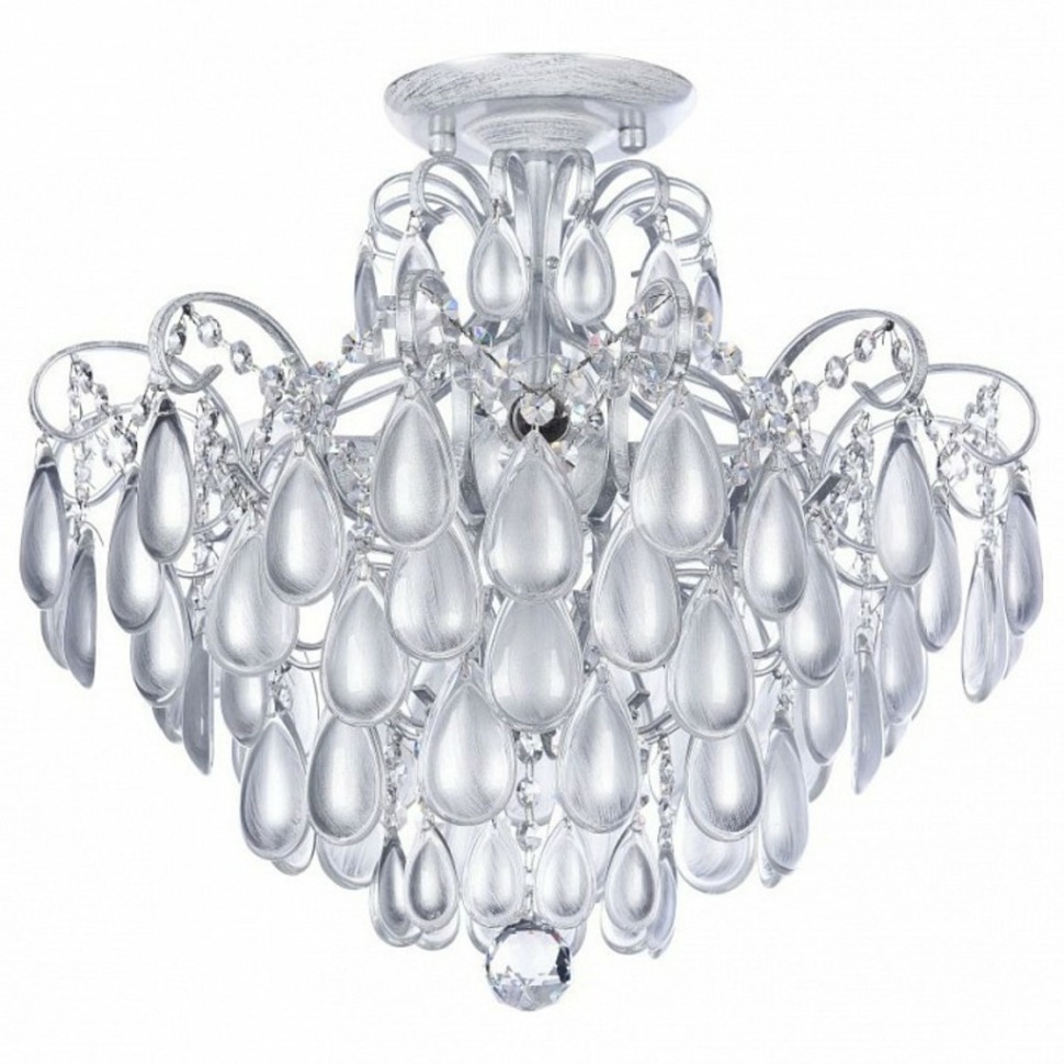 Фото Люстра на штанге Freya Chabrol FR2302CL-04S MY_FR2302CL-04S - интернет-магазин МегаТерем в Москве