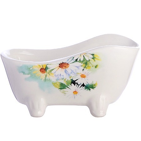 Фото Подставка для губки 150 мл Ромашка LORAINE (30767) - интернет-магазин МегаТерем в Москве