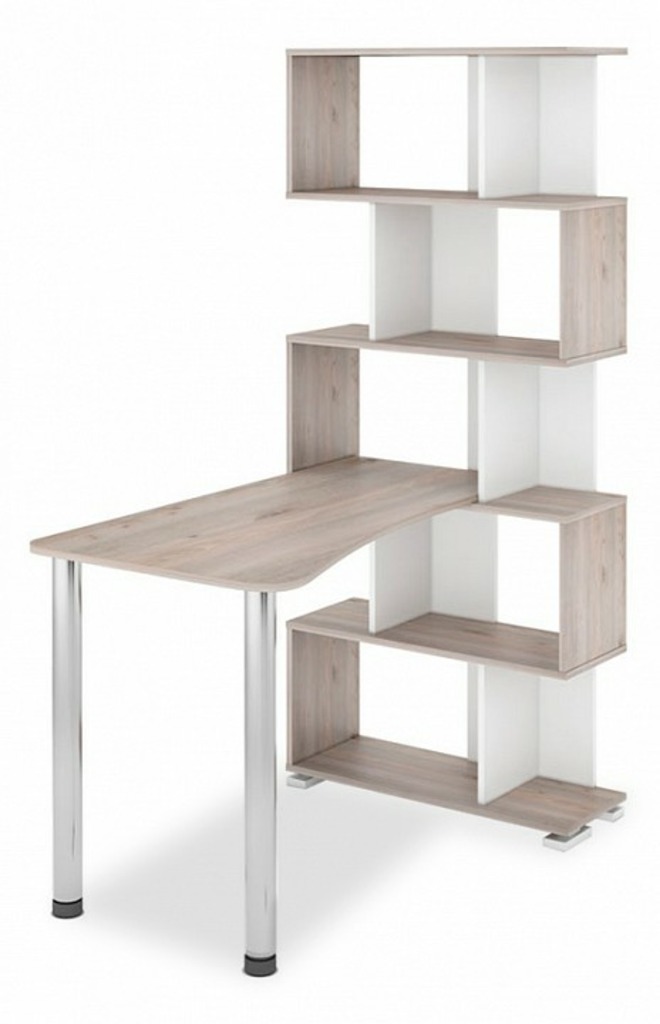 Фото Стол компьютерный Домино нельсон СЛ-5СТ-2 MER_SL-5ST-2_NBEN - интернет-магазин МегаТерем в Москве