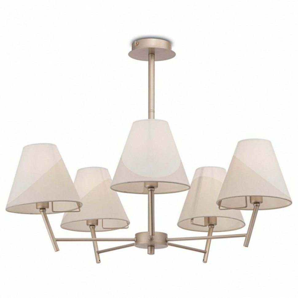 Фото Люстра на штанге Freya Vanessa FR5084PL-05G MY_FR5084PL-05G - интернет-магазин МегаТерем в Москве