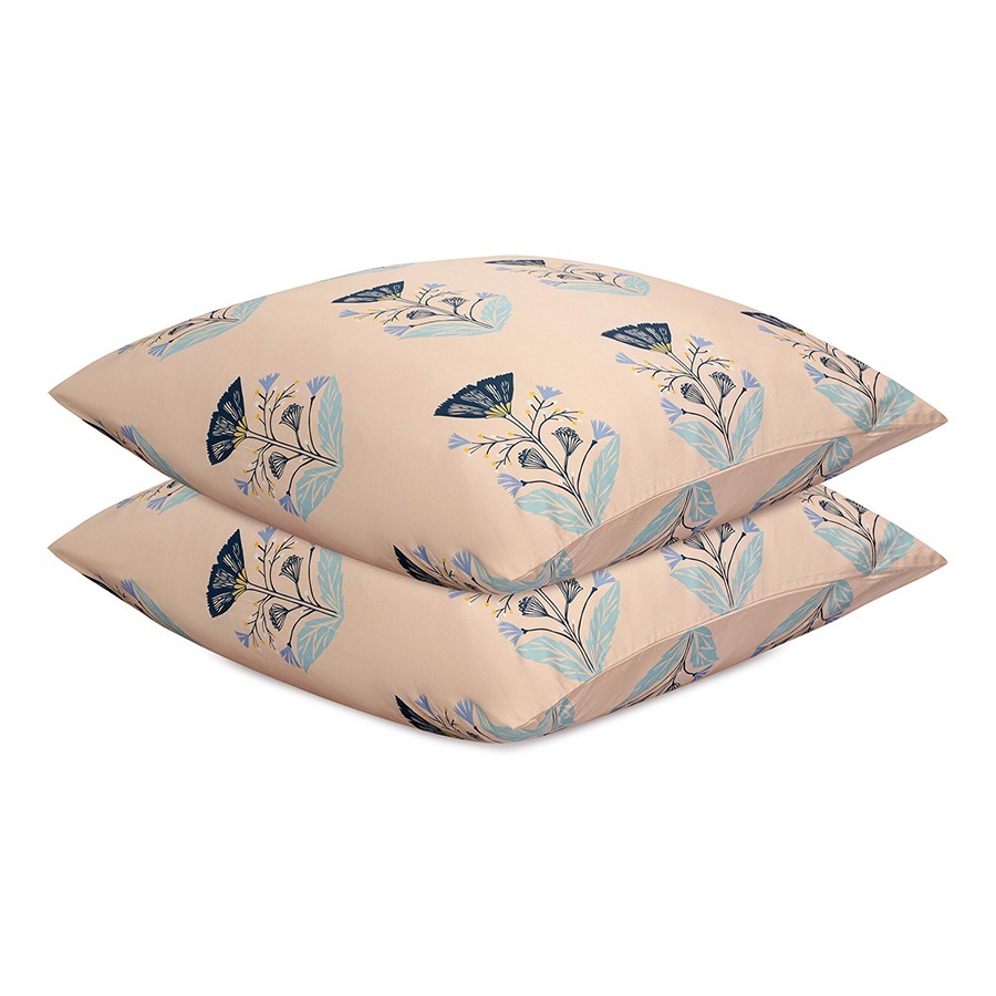 Фото Набор наволочек Летний цветок из премиального сатина из коллекции russian north, 70х70 см (78463) - интернет-магазин МегаТерем в Москве