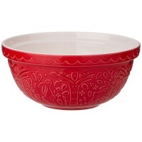 Салатник для смешивания и сервировки lefard "kitchen passion" 20,50 см красная (424-071) 
