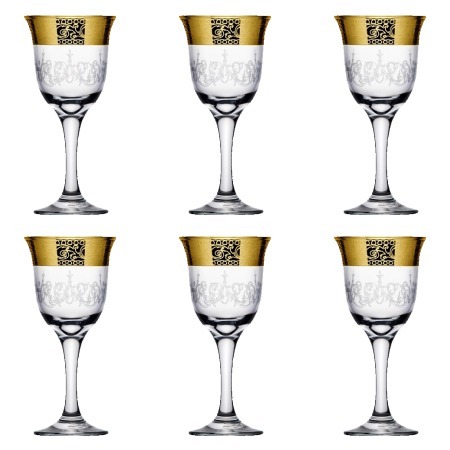 Фото Набор бокалов для вина из 6 шт 240 мл Венеция (MS863-32) - интернет-магазин МегаТерем в Москве