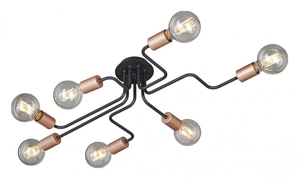 Фото Потолочная люстра Vitaluce V4560 V4560-1/7PL VI_V4560-1_7PL - интернет-магазин МегаТерем в Москве