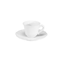Кофейная пара TCS02-WHT(TCS02-00201Z), керамика, white, Costa Nova