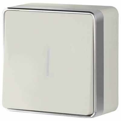 Выключатель одноклавишный с подсветкой Werkel Gallant (слоновая кость) W5010103 WRK_a051542