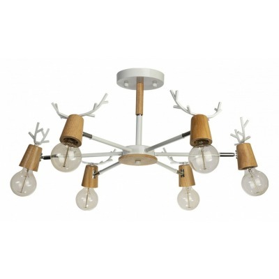 Люстра на штанге Loft it Sven 10024/6 White LF_10024_6_White