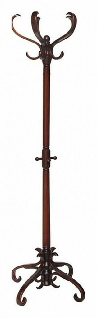 Фото Вешалка-стойка В-2Н темно-коричневая ML_V-2N_DARKBR - интернет-магазин МегаТерем в Москве