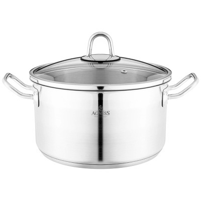 Кастрюля agness 22x12 см 4,...