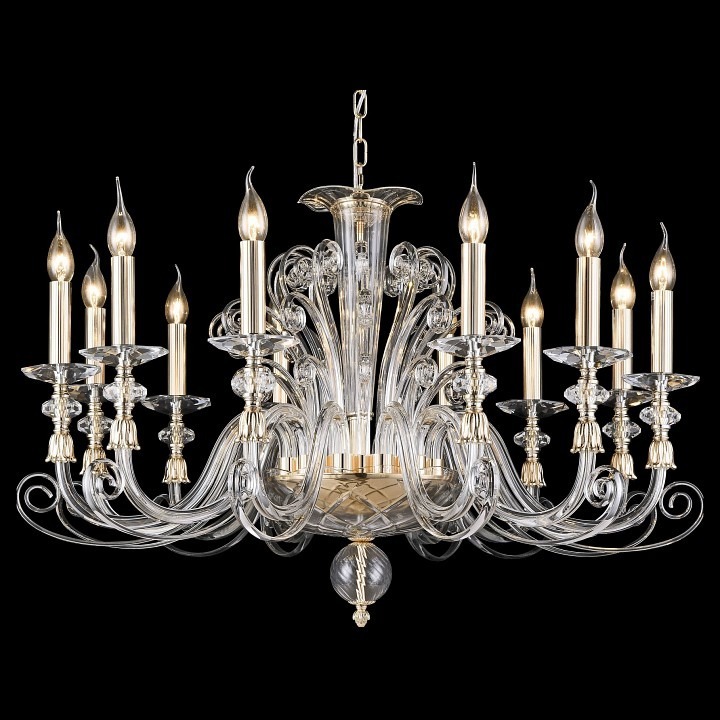 Фото Подвесная люстра Wertmark Nadina WE174.12.303 - интернет-магазин МегаТерем в Москве