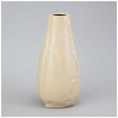 Ваза 13*13*25см цвет: бежев...