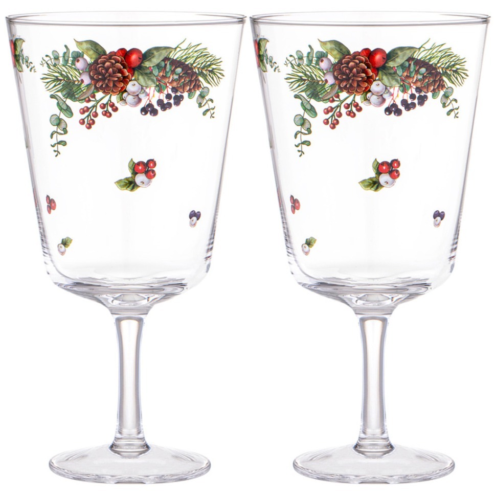 Фото Набор бокалов из 2-х шт. celebration 450 мл Agness (887-455) - интернет-магазин МегаТерем в Москве